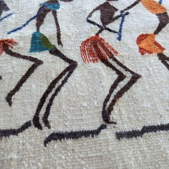 Handwoven African Wall Hanging - Picture 3 of 6